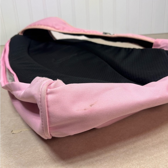 Rare Vintage Nike Swoosh Sling Bag Light Pink Backpack Y2K Travel School Sport main image 13
